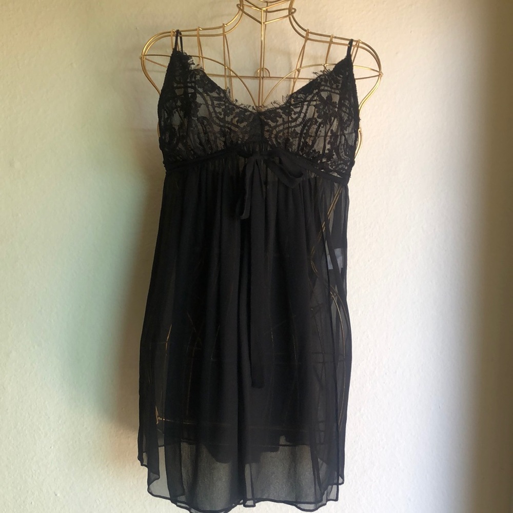Silk babydoll